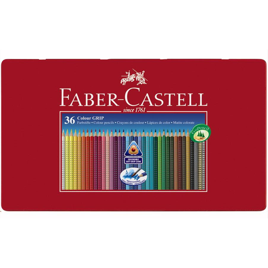Faber-Castell - Colour Grip 2001, set matite colorate