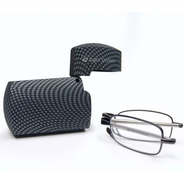 Sight Station Gideon Folding Reading Glasses With Carbon Fibre Care 2