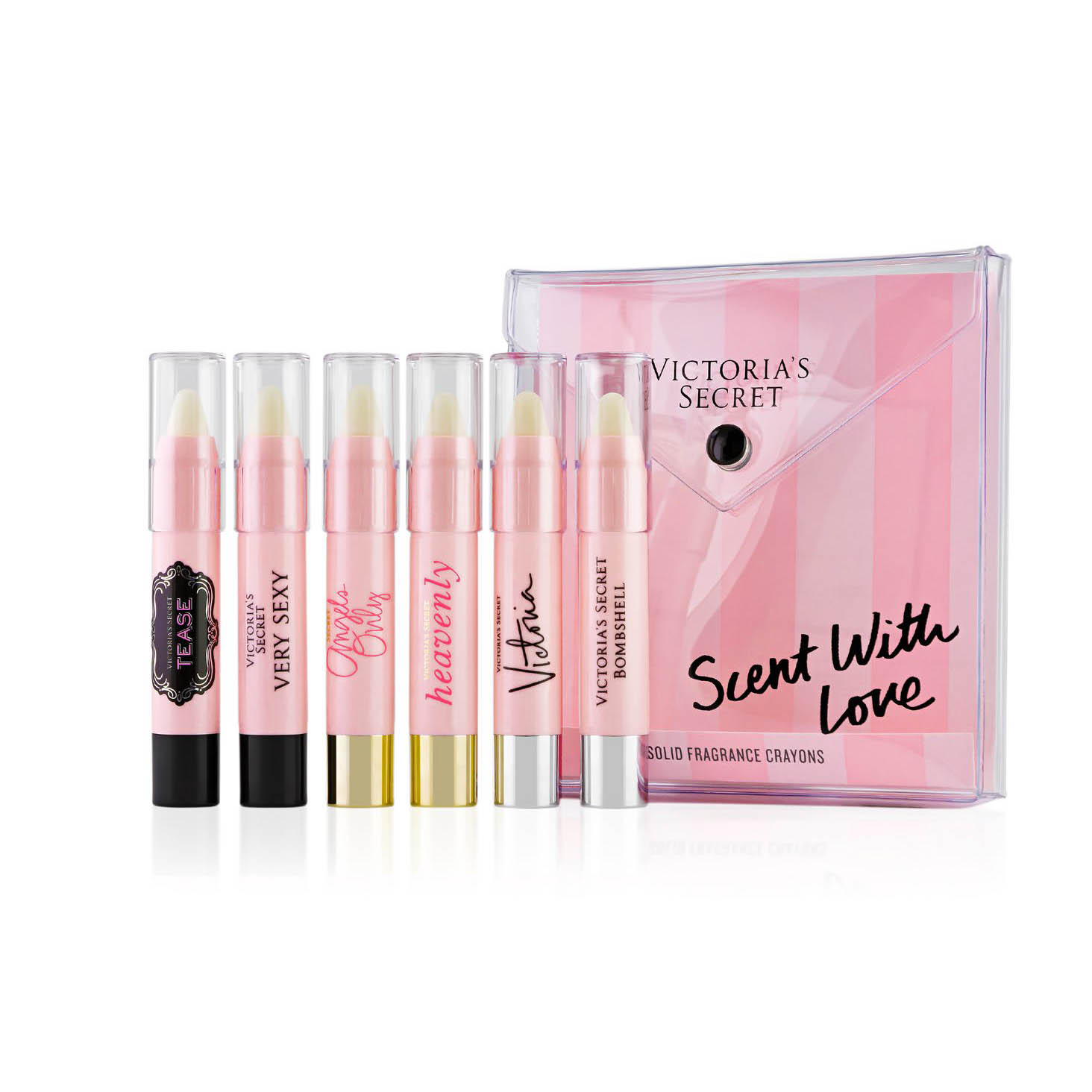 Victoria's Secret Fragrance Crayons Set of 6 - Scent With Love - W...